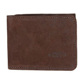 Carteira Masculina Pequena - Couro Legítimo Marrom Compacta