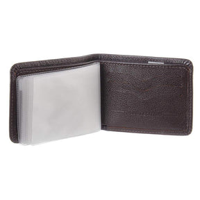 Carteira Masculina Premium - Couro Marrom Escuro