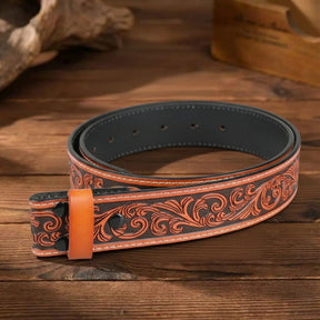 Cinto de Couro "Frontier" sem Fivela - Esporatto