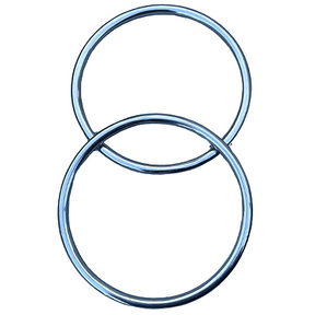 Estribo Em Aço Inox Salva-Vidas Com Destorcedor - Para Selas e Arreios