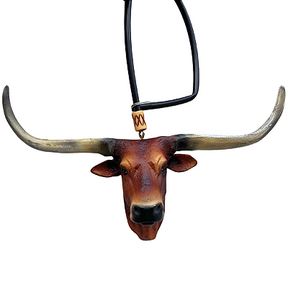LongHorn Texas Cabeça De Boi Para Retrovisor Pintura Fosca