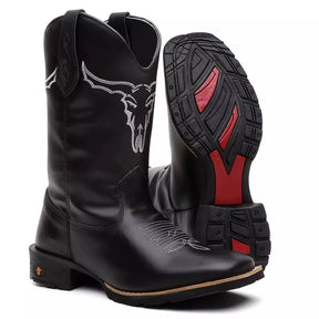 Bota Texana Masculina "Boi da Cara Preta" - Esporatto