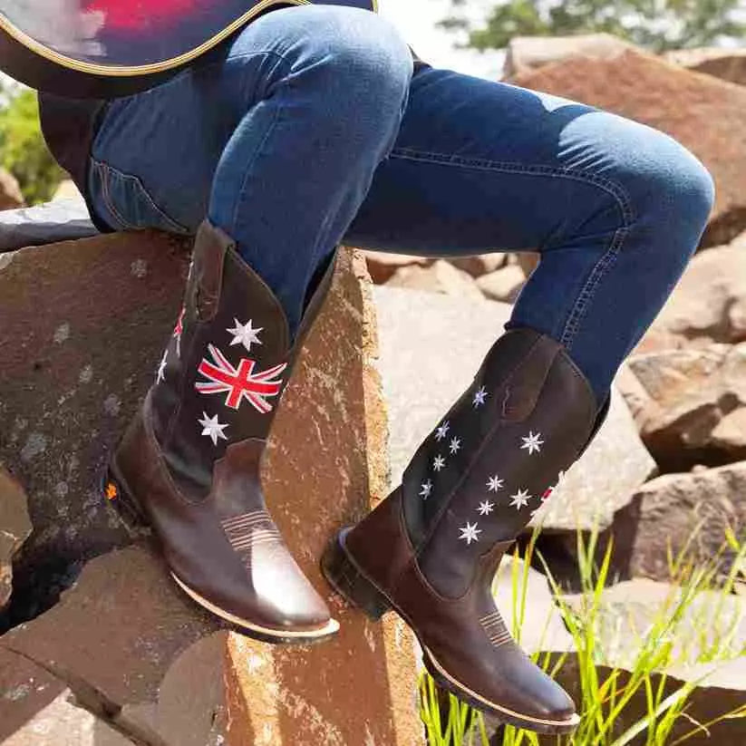 Bota Texana Masculina "Reino Unido" - Esporatto