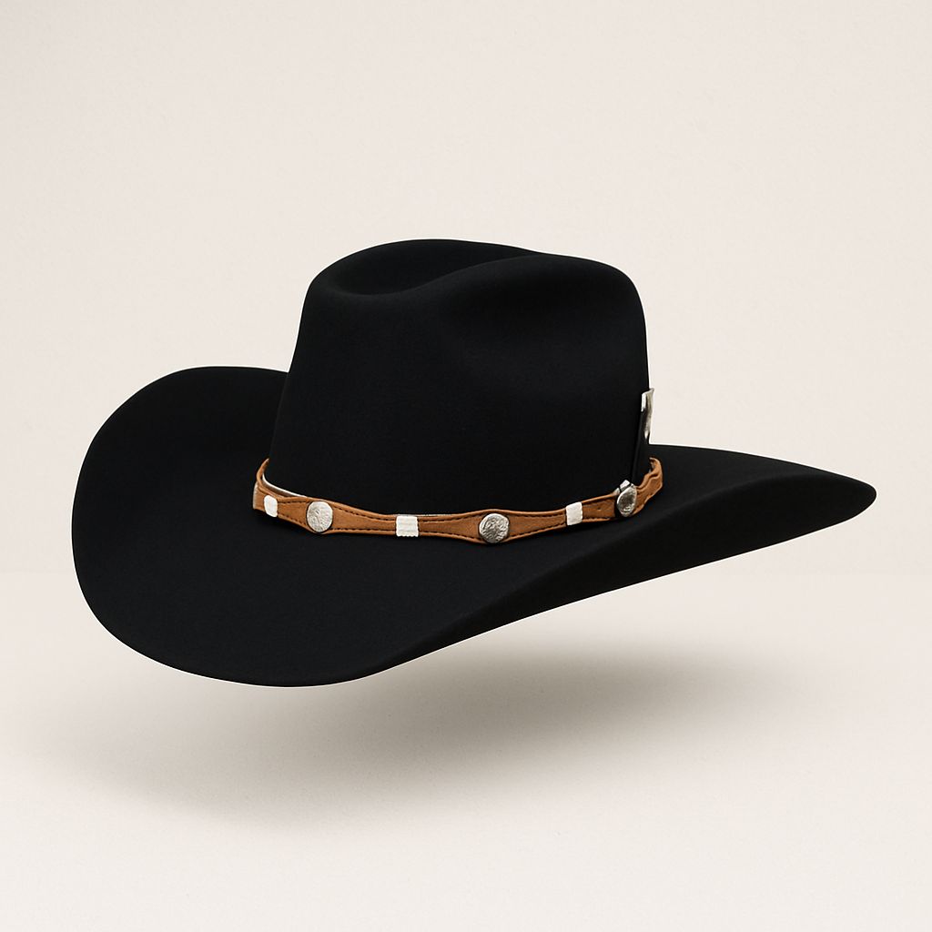 Chapeu 3 Cravos Americano Preto (exclusivo)