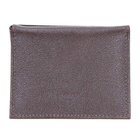 Carteira de Bolso Masculina - Couro Legítimo Marrom com 14 Compartimentos