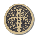 ADESIVO PARA CHAPÉU SÃO BENTO DOURADO