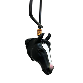 Enfeite De Retrovisor Country Formato De Cavalo Mangalarga Machador