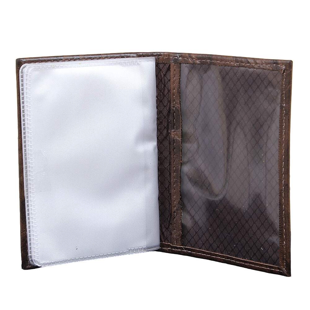 Carteira Masculina de Couro Marrom