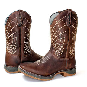 Bota WorkBoot Spider - Castanho Resistente e Confortável