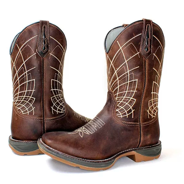 Bota WorkBoot Spider - Castanho Resistente e Confortável