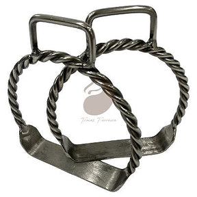 Estribo Argolão Em Aço Inox - Para Selas e Arreios