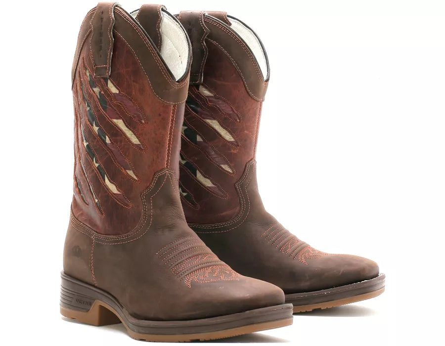 Bota Workboot Patriot Crazy Horse - Conforto e Elegância